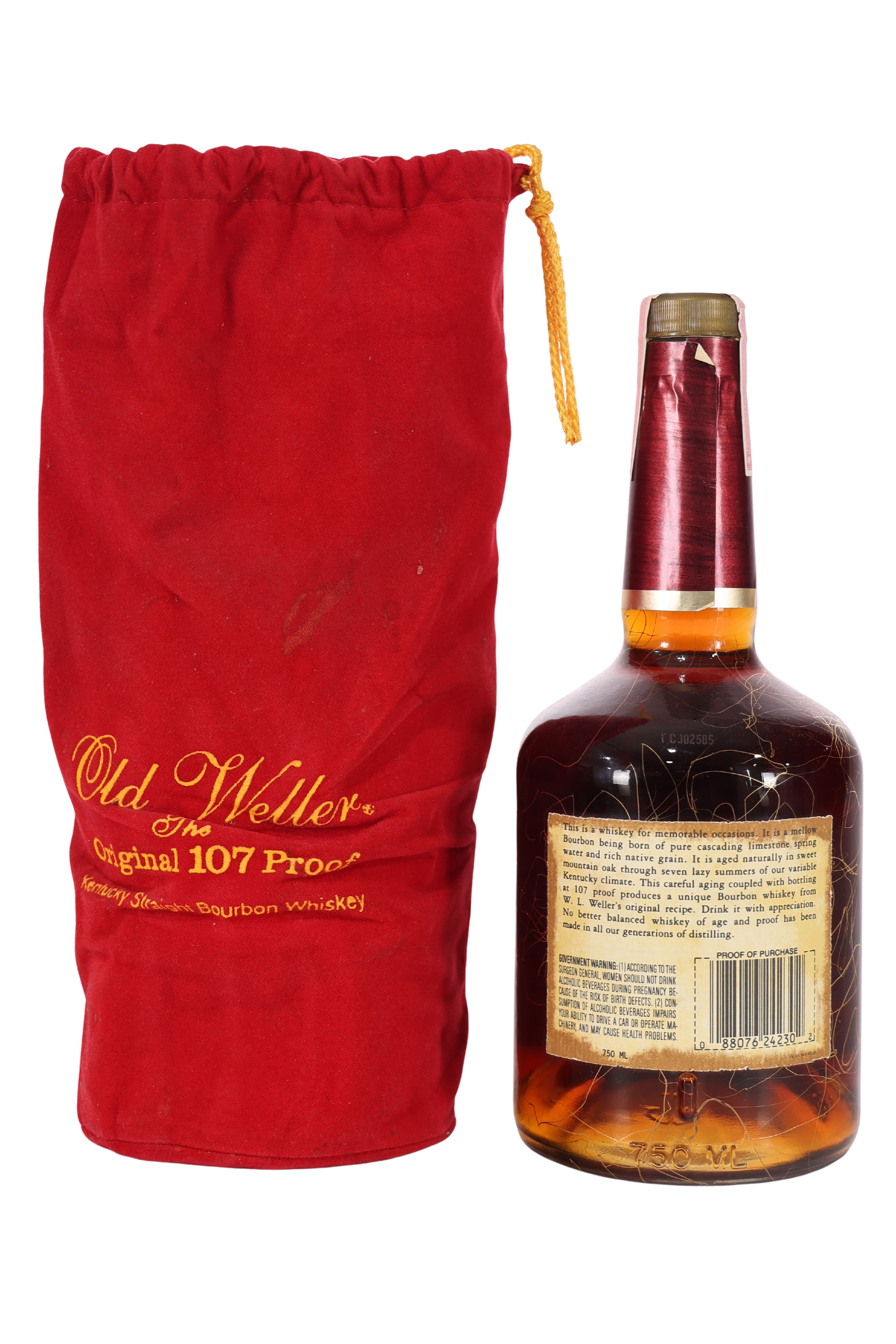 Old Weller Antique The Original 107 Brand Stitzel-Weller 1992